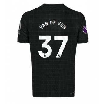 Tottenham Hotspur Micky van de Ven #37 Maglia Gara Trasferta Repliche 2025-26 Maniche Corte